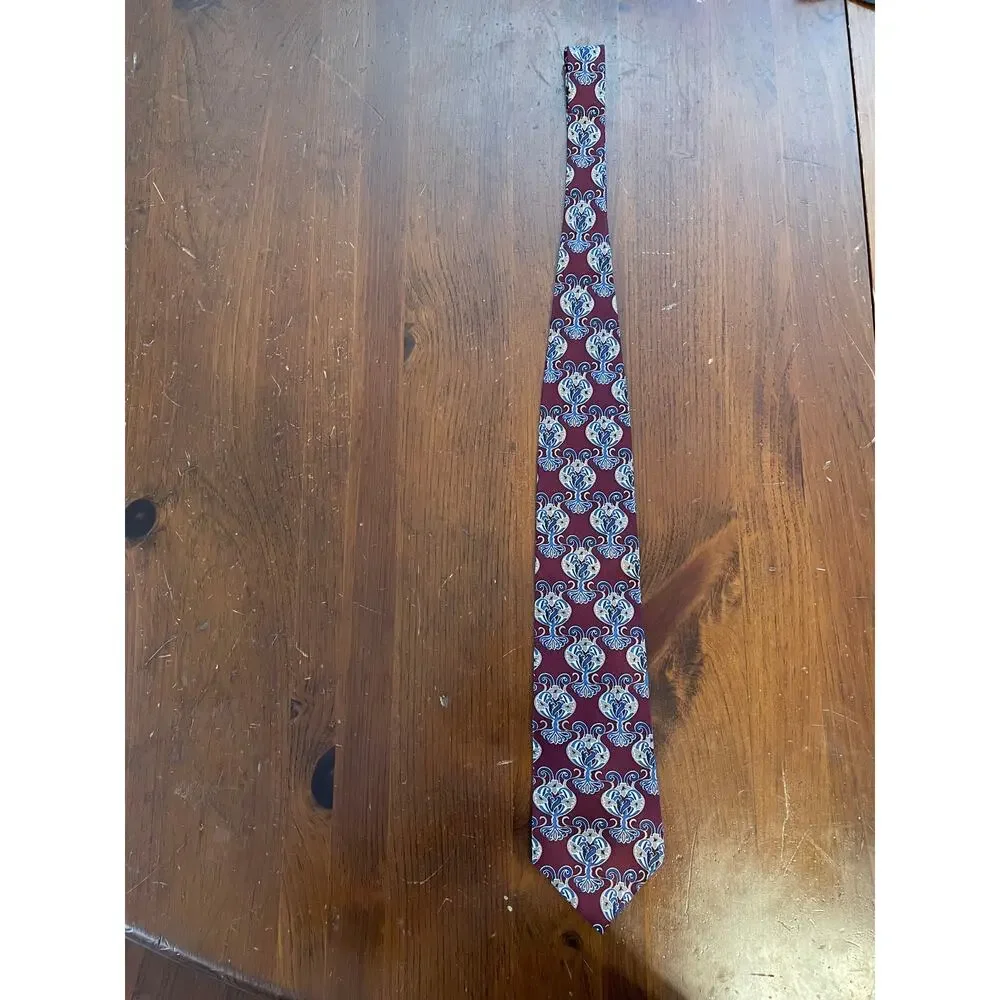 Vintage Christian Dior Monsieur Tie, All Silk, Made in the USA